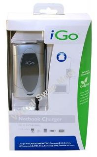 BRAND NEW IGO AC POWER NOTEBOOK BATTERY CHARGER FOR HP MINI 1000 + USB