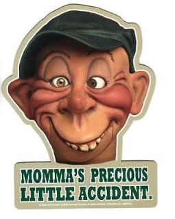 Bubba J   Mommas Precious Little Accident Car Magnet HT JMBS249