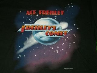 VTG Frehleys Comet 1987 Concert Tour T Shirt UNWORN Ace Frehley KISS