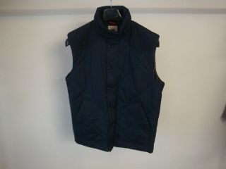 Lee QUILTED NAVY BODY WARMER FW11 BRAND NEW WITH TAGS 