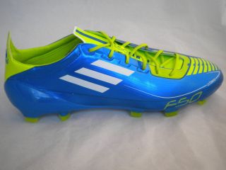 Adidas F50 Adizero TRX FG Soccer Cleats G40342 $190 Blue 5.8oz Messi