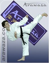 ARAWAZA SAPPHIRE KARATE SUIT / UNIFORM WKF APPROVED size 200