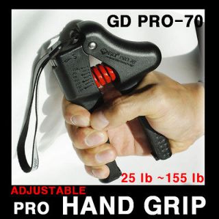 Adjustable heavy HAND GRIPPER 55~154 lb grips exerciser wrist strength