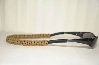 Sunglass eyeglass 550 paracord cobra chain lanyard retainer strap
