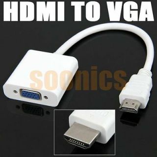 Male to VGA RGB Female Video Converter Adapter Cable for HDTV PC TV