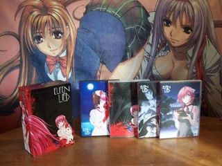 Elfen Lied Vol 1,2,3,4 LE Box Set Complete Anime DVD ADV Films