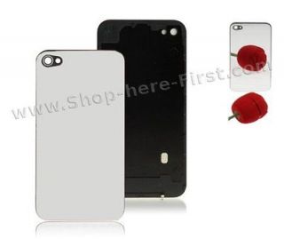 Newly listed Aftermarket New iPhone 4 Stainless Steel Cover Back Plate