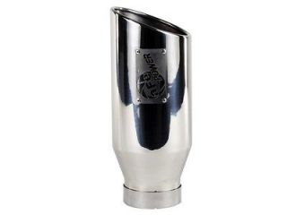 aFe Power MachForce XP SS304 Polished Exhaust Tip 4In x 6Out x 15 inch