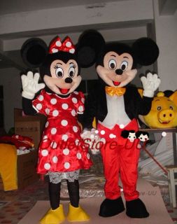 and Mickey Mouse Mascot Fancy Party dress Halloween Disney Costume