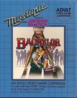 Bachelor Party Adult Video Game by Mystique for Atari 2600 Computer