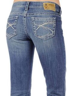 New Silver Womens Plus Size Jeans Aiko Bootcut 14 16 18 20 22 24