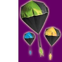 Aeromax AG 2000 Glow Parachute Toy (Color May Vary)