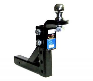 Adjustable Trailer 10 Drop Hitch Ball Mount 2 Receiver With 2 5/16