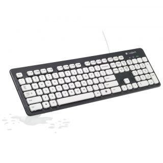 Logitech Washable Keyboard K310 for Windows PCs   Black (920 004033)