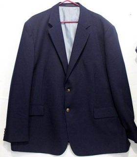 IRVINE PARK ~ Size 52 2 MENS Navy Blue Suit Jacket Blazer Sports Coat