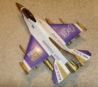 Newly listed Racing Champs    F 16 Falcon Bank w/ Box   132   New in