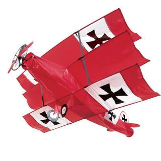 Red Baron Iron Cross Airplane Kite Outdoor Plane Wind Toy
