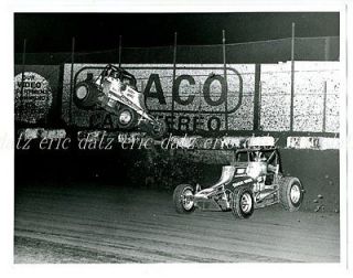 1980 Photo~USAC/CRA Sprint Car, dirt track racing, Bubby Jones