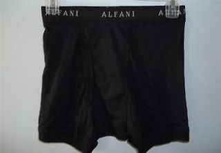 New Mens Alfani Underwear Boxer Briefs Black Size Small or 28   30