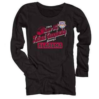 Alabama Ladies 2013 BCS National Championship Marquee Long Sleeve T