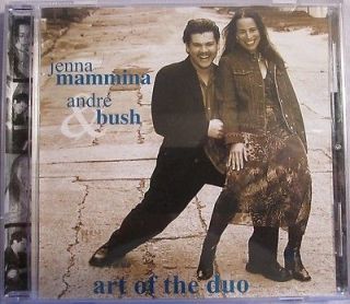 Jenna Mammina & Andre Bush   Art of the Duo CD Signed Jazz Radio
