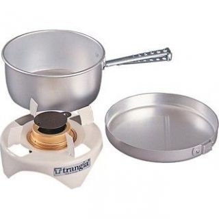 TRANGIA ALCOHOL SPIRIT STOVE WITH STAND AND COOKSET BRAND NEW