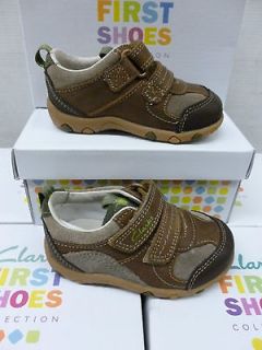 SALE Clarks Infant Boys First Brown Shoes BEETLEFUN
