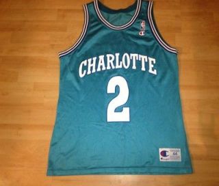 NBA Jersey NBA Champion Jersey Larry Johnson Charlotte Hornets Jersey