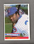 1984 Donruss #41 Joe Carter Rated Rookie NM MT (OC) *57