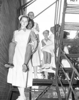 4x5 NEG. Nurses at Mt. Sinai Home in Chicago 1957