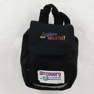 12 Figure Accessories Discovery Channel Backpack Bag Toy 8cm 3 tall