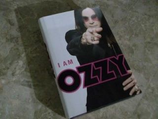 AM OZZY Osbourne Auto Biography Black Sabbath (hardcover $26.99