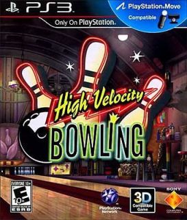 HIGH VELOCITY BOWLING PS3 MOVE GAME BRAND NEW SEALED