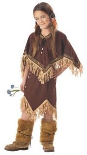 Indian Princess Wildflower Native American Kids Costume