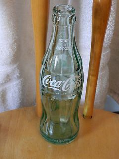 Coke 6.5 oz Soda Bottle Circa 1985 Andalusia Alabama