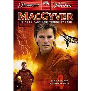 MacGYVER COMPLETE FOURTH SEASON DVD 1988 ANDERSON HATCHER BARRES