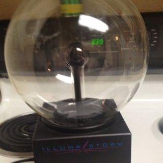 1987 89 Radio Shack Illuma Storm 8 Sphere 14 Tall Neon Plasma Audio