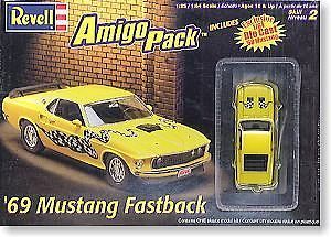 Ford Mustang 1969 Fastback Revell Model Amigo NEW seal