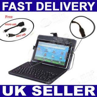 Keyboard QWERTY Case for 10.1 Inch Acer ICONIA A500 Android Tablet PC