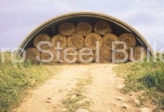 Duro Steel 40x50x20 Metal Buildings DiRECT True Quonset Hay Barn