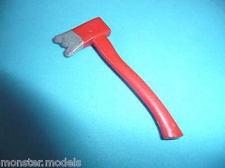 Genuine Vintage 1/6th Scale Action Man Red Fire Fireman Axe 230