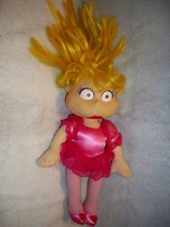 Rugrats Angelica Plush Stuffed Doll 1999 Mattel 13 Ex. Cond.