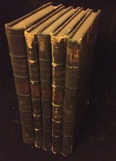 The Medical Standard 1888 1890 set of 5 Journal Leather bound