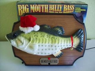 Billy Big Mouth Bass Singing Fish Christmas Gag or White Elephant Gift