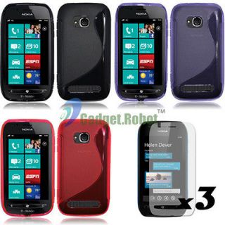 Newly listed 3 COVER GEL TPU CASE+SCREEN PROTCTOR for. T MOBILE Nokia