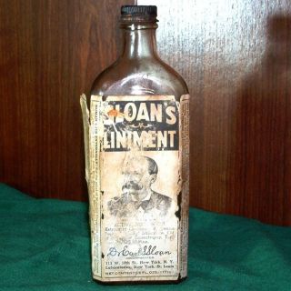 Antique Sloans Liniment Bottle
