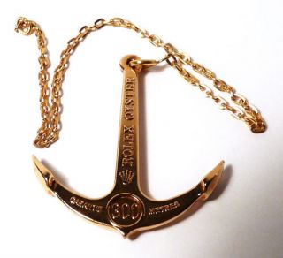 16618 ANCHOR 300mts 1000ft Ancre Anker Ancoretta GOLD PLATED