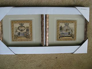 Newly listed New Set of 2 Animal print bathroom pictures