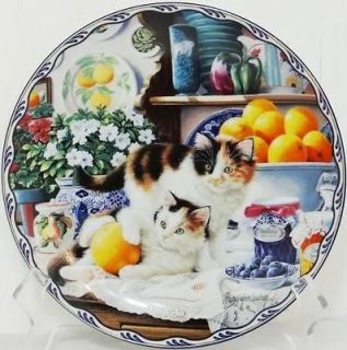 Warm Country Moments   EMILY & ALICE IN A JAM   Mary Ann Lasher Plate