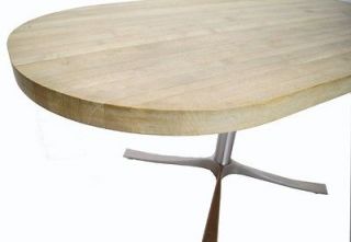 Heavy 2 Thick Modern Design Butcher Block Modernist Dining Table